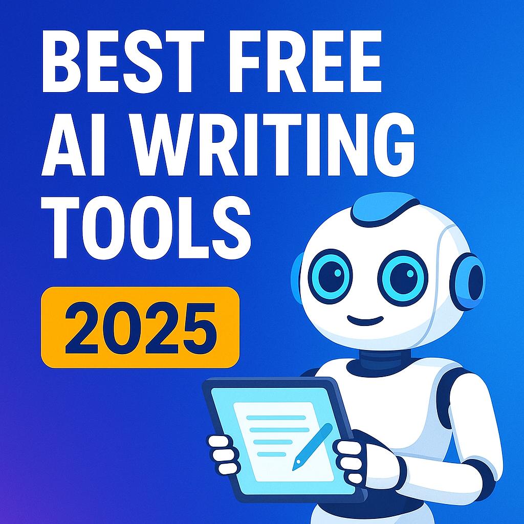Best Free AI Writing Tools 2025 — Ranked